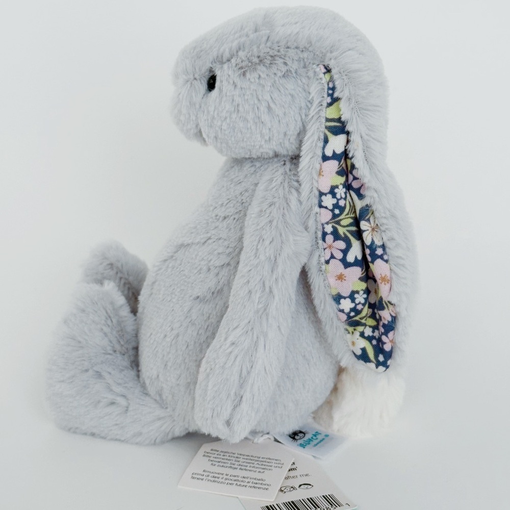 NWT Jellycat Blossom Silver Bunny 'Bloom' Small - Picture 7 of 12